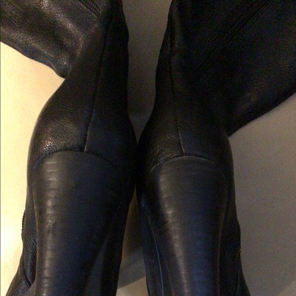 Tsubo Black Leather Boots - Picture 7 of 8